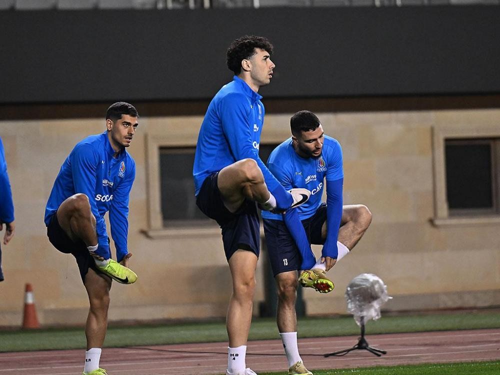 Millimiz Fransa ilə oyuna belə hazırlaşdı - FOTOLAR